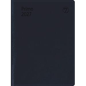 Kalender 2027 7.Sans PRIMO, innbundet skinnim. sort