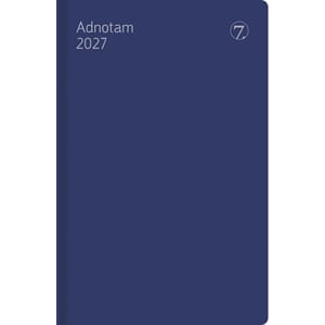 Kalender 2027 7.Sans ADNOTAM, innbudet kartong blå