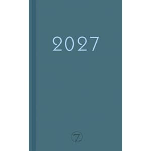 Kalender 2027 7.Sans AGENDA TREND, innbundet skinnim.