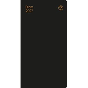 Kalender 2027 7.Sans DIEM, innbudet kartong sort