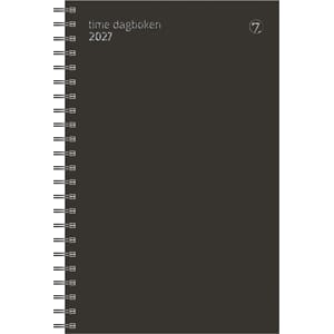 Kalender 2027 7.Sans TIMEDAGBOKEN, spiralisert krt