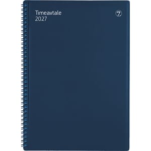 Kalender 2027 7.Sans TIMEAVTALE, spiralisert krt