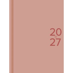 Kalender 2027 7.Sans DAGBOK COLOUR A5 innbudet kartong