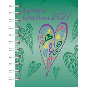Kalender 2027 7.Sans INSPIRASJONSKalenderEN, spiralisert krt