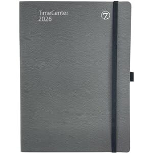 TIMECENTER A5 MÅNED, IB MYK IM GRÅ