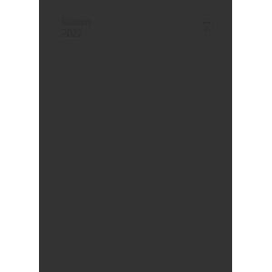 Kalender 2027 7.Sans DATUM A5 innbundet skinnim.