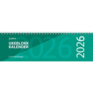 7.SANS UKEBLOKK-KALENDER SP KA