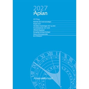 Kalender 2027 APLAN A5 DAG ÅRSSETT