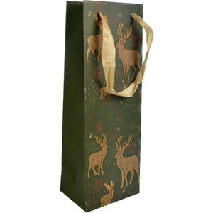 FLASKEPOSE -HJORT M/FOLIETRYKK