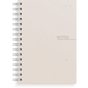 SPIRALBOK BURDE A5 BEIGE
