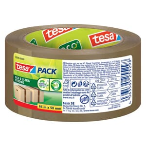 EMB.TAPE TESA ULTRA ECO 50MMX66M BRUN