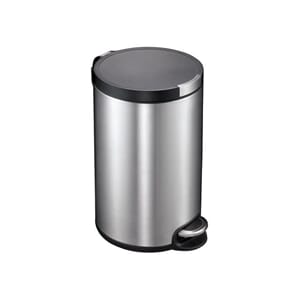 PEDALBØTTE EKO ART STEP 12L MATT STÅL