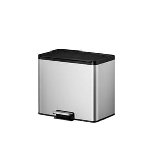 PEDALBØTTE EKO ESSENTIAL 3X9L MATT STÅL