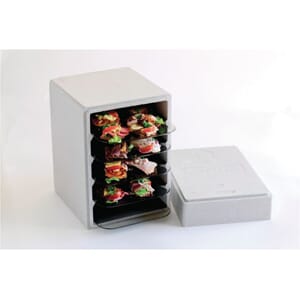 CATERINGESKE HØYT LOKK 440X320X440MM