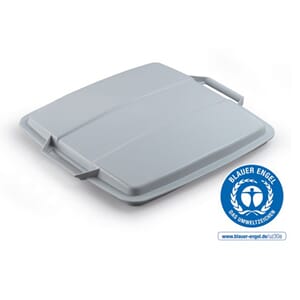 LOKK DURABLE AVFALLSBEHOLDER 90L GRÅ