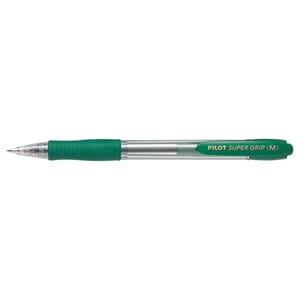 Kulepenn PILOT SuperGrip 1,0mm grønn