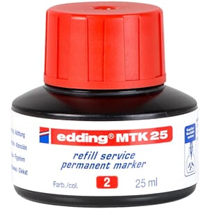 REFILL EDDING MTK25 PERMAN MERKEPENN RØD