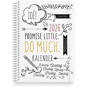 UKEKALENDER GRIEG A5 2026 DOODLE