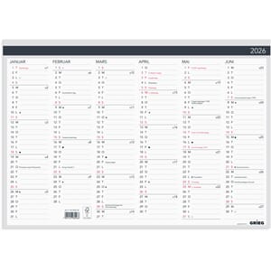 PLATEKALENDER ELEGANT GRIEG 2026 A3