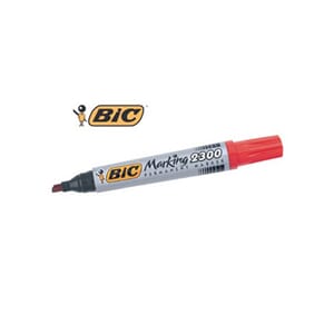 MERKEPENN BIC MARKING 2300 RØD