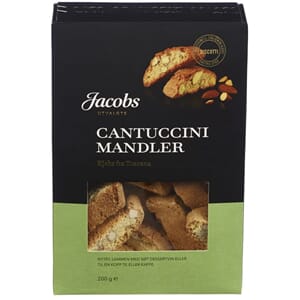 CANTUCCINI KJEKS M/MANDLER 200G JACOBS U