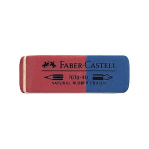 VISKELÆR FABER CASTELL 7070 RØD/BLÅ