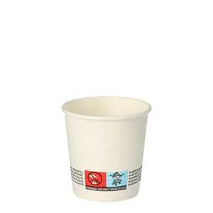 Termobeger PAPSTAR 10cl hvit (50)