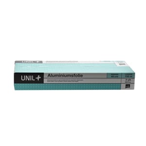 ALUMINIUMSFOLIE REFILL 45CM X150M UNIK