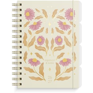 Organizer og Notes GRIEG A5 26/27 Daisy