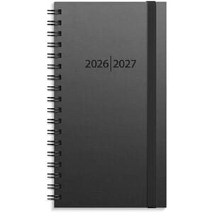 Kalender GRIEG SLIM spiral 26/27 sort