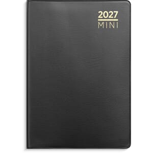 Lommekalender GRIEG Mini 2027 plast sort