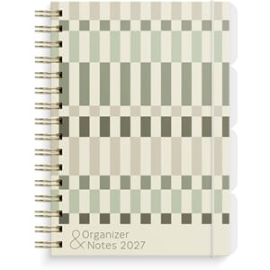 Organizer og Notes GRIEG A5 2027 Squares