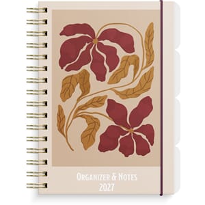 Organizer og Notes GRIEG A5 27 BloomArt