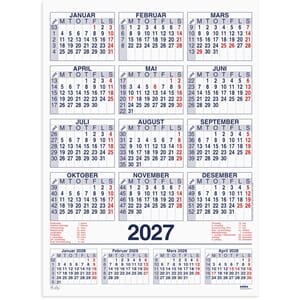 Plakatkalender GRIEG 2027 59x80 cm