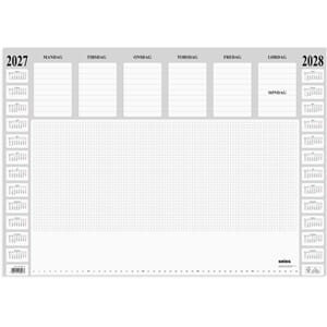 Skriveunderlag GRIEG 2027 59x42 cm papir