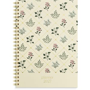 Ukekalender GRIEG Multi A5 2027 blomster