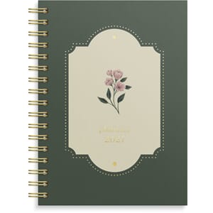 Ukekalender GRIEG Multi A6 2027 blomster