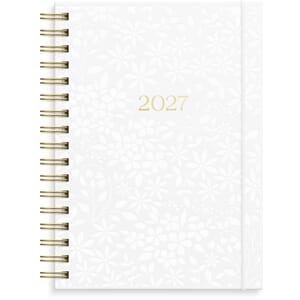 Ukekalender GRIEG Multi A6 2027 hvit
