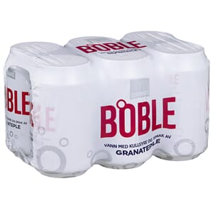 Boble Vann Granateple 0,33L x 6 bokser