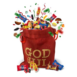 Godteri julesekk nissefavoritter 1400g