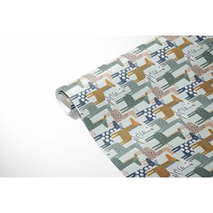 Gavepapir 70cmx10m Giraffes