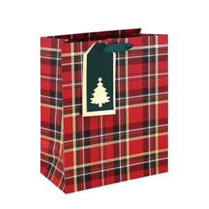 Gavepose EUROWRAP 26,5x33x20 cm ruter