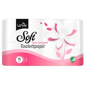 TOALETTPAPIR UNIK SOFT (16)