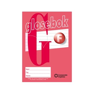 GLOSEBOK A5 70G 24BL 9MM DELELINJE