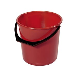 BØTTE PLAST 10L RØD