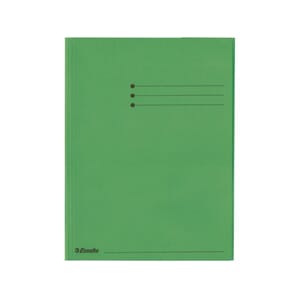 KLAFFMAPPE ESSELTE A4 KRT 3 KLAFF GRØNN