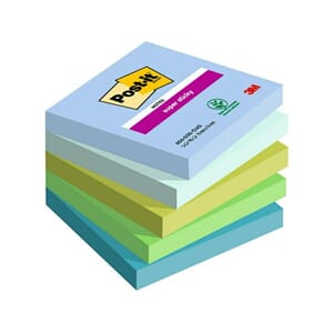 NOTATBLOKK POST-IT SS 76X76 OASIS (5)