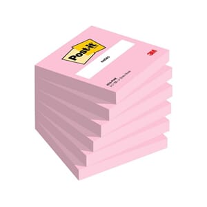 NOTATBLOKK POST-IT 76X76MM ROSA