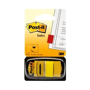 Index Post-It 680 bred Gul