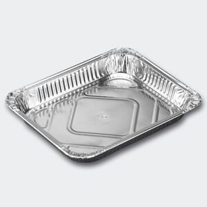 ALUMINIUMSFORM M/LOKK 1/2 2400ML GASTRONOM(10)